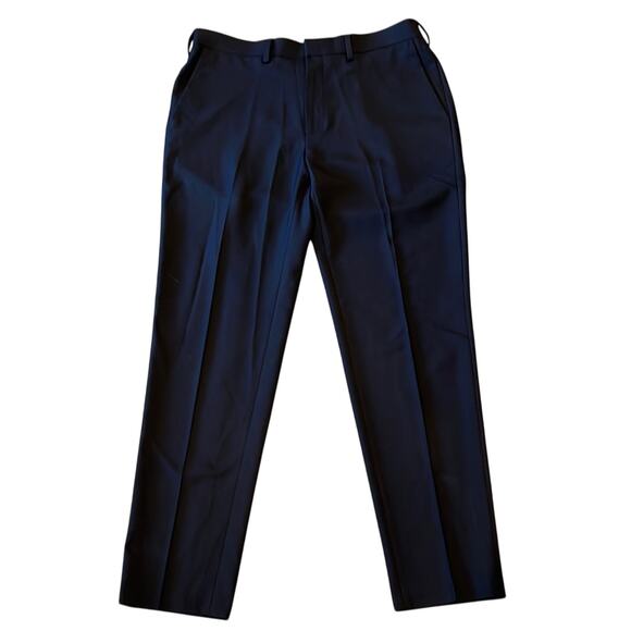 Haggar Men's Wrinkle Free Slim Fit Dress Pant 34x32 - Picture 2 of 9